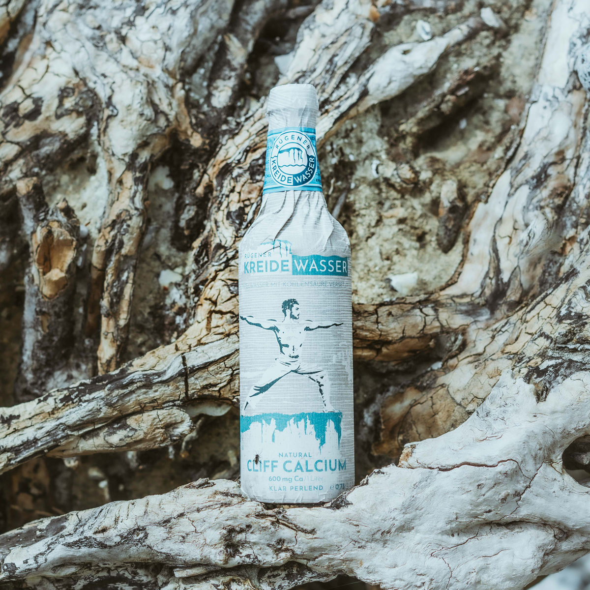 Kreidewasserflasche